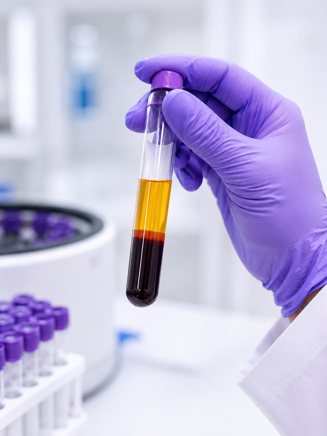PRP Hair Treatment in Chennai using platelet-rich plasma prepared for hair restoration